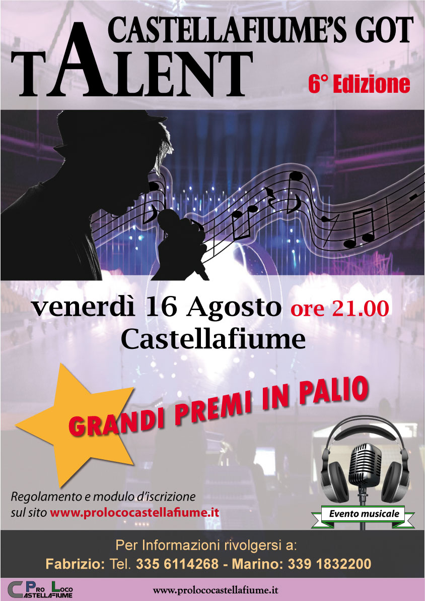 Castellafiume's got talent  6 edizione